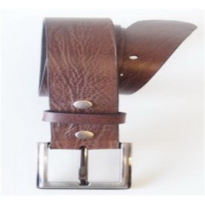 Burnished Leather Hand Padded Finish Belt