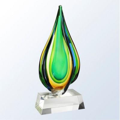 Green Eye 2 Art Glass Award