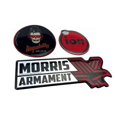 RCR Full Color Domed Decal (.75"x.75")