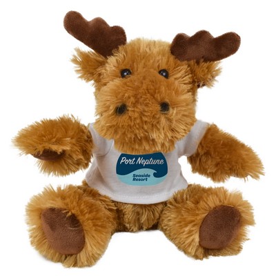 6.5" Junior Morris Moose w/T-Shirt