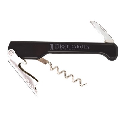 Capitano® Waiter's Corkscrew w/Non-Serrated Blade