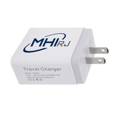 3-Port Wall Charger
