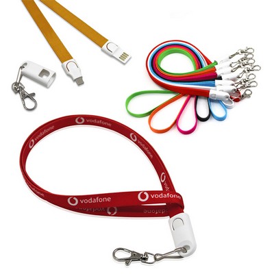 2" 1 Lanyard Charging Cable
