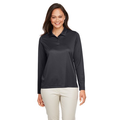 Team 365 Women's Zone Performance Long Sleeve Polo Shirt