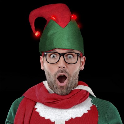 Light Up Elf Hat