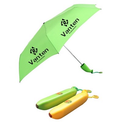Banana Shaped Folding Umbrella