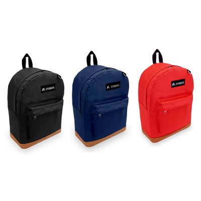 Everest® Suede Bottom Backpack, 22.9L