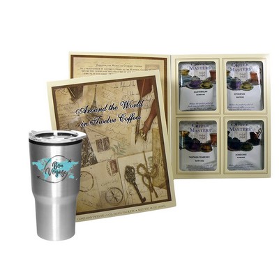 World of Coffee & Tumbler Gift Set