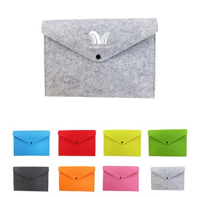Felt File Folder Organizer Envelopes Durable Document Bag