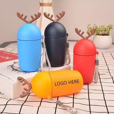 Christmas Deer Water Cup (8"x 2.4")