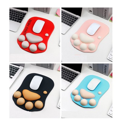 Paw Print Mouse Pad
