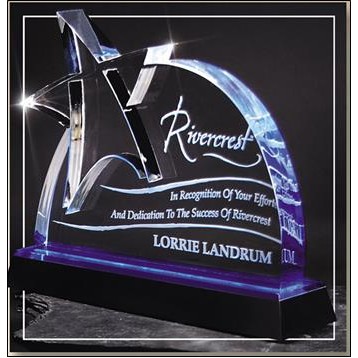 Blue Reflective Base - 7" x 5-3/4"