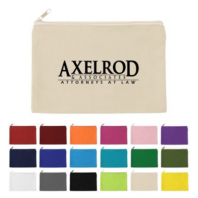 Travel Canvas Cosmetic Bag