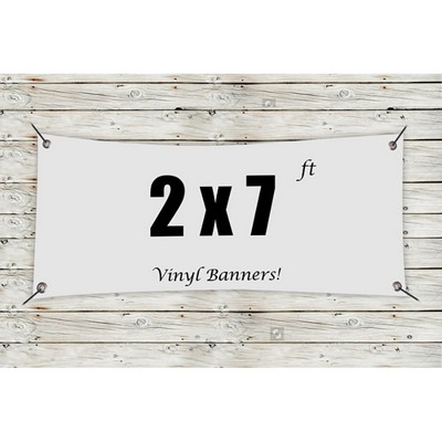 Custom 2' x 7' Vinyl Banners