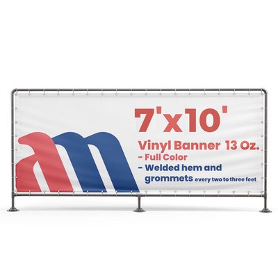 Banner 7'x10' Vinyl 13 Oz. Full Color