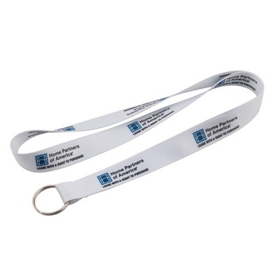 5/8 " Polyester Lanyards W/Split Key-Ring