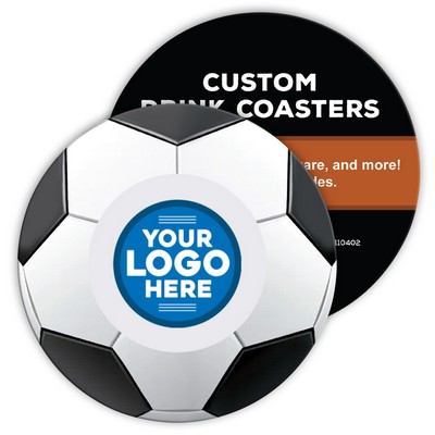 Custom Soccer Coaster
