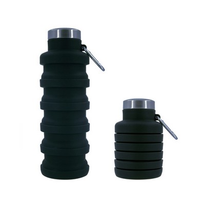 17 Oz. Silicone Collapsible Bottle