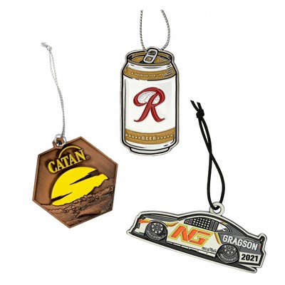 2½" Die Cast Holiday Ornaments