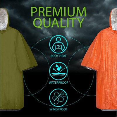 Emergency Rain Poncho
