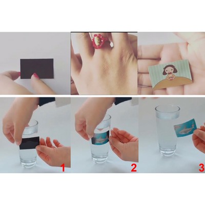 Heat Sensitive Card/Color Change Card/Temperature Sensing Card