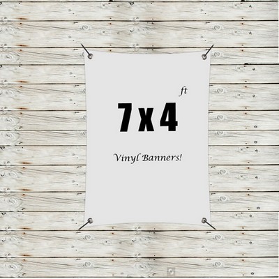 Custom 7' x 4' Vinyl Banners