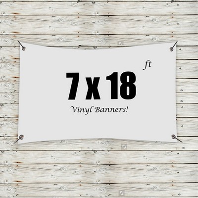 Custom 7' x 18' Vinyl Banners