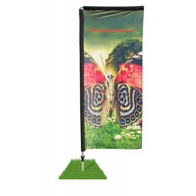Replacement 7' Rectangle Wind Flag - Single Sided
