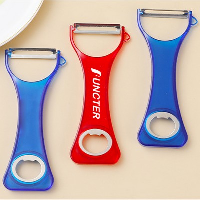 2" 1 Peeler with Bottle Opener Sharp Blade Kitchen Tool Fruit Peeler Vegetable Peeler