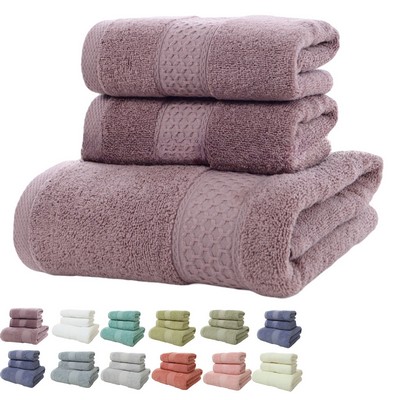 3-Piece Luxury Bath Towel Set