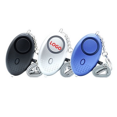 130dB Self Defense Alarm Keychain w/Emergency Flashlight