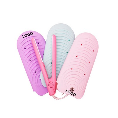 Heat Resistant Silicone Mat Pouch For Hair Straightener-S