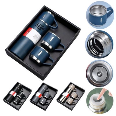 Stainless Steel Thermos Gift Box Set