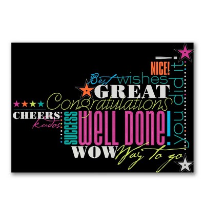 Many Cheers Congratulations Card