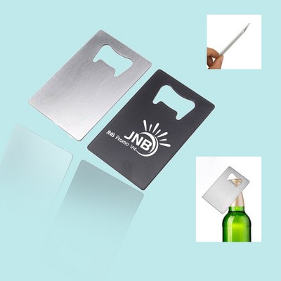 Credit Card-Shaped Bottle Opener