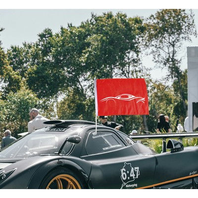 Car Flags Package, (Premium Double sided Printing) - 18" x 12"