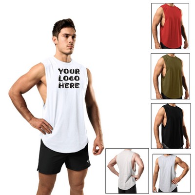 Soft Performance Muscle Gym Tank Top for Men