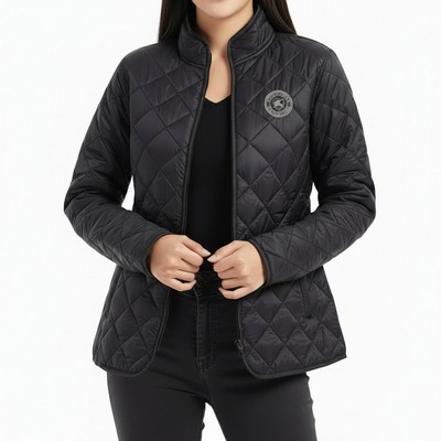 Women's Full Zip Quilted Jacket