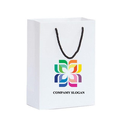 White Matte Tote Bag