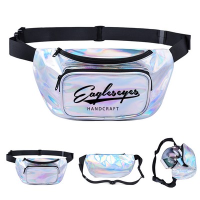 Outdoor Holographic Fanny Pack