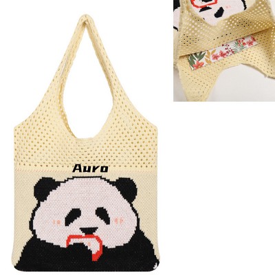 Knitted Shoulder Bag