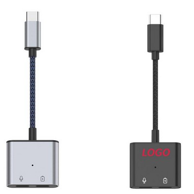 Adapter include two Type-C ports