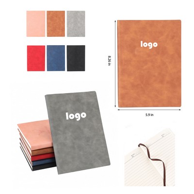 A5 Pu Soft Journal Leather Notebooks