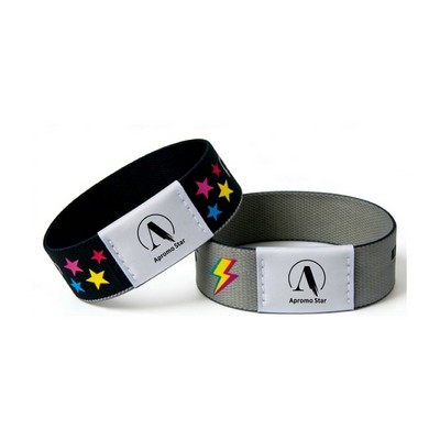 RFID Woven/Print Fabric Wristband