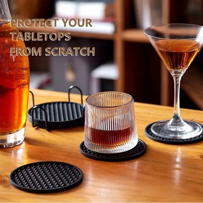 PVC Soft Rubber Coaster