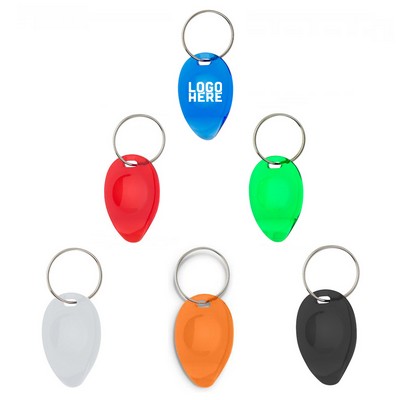 Custom Translucent Lottery Scratcher Keychain