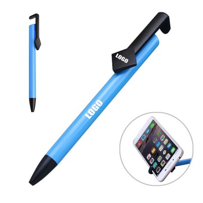 Ballpoint Pen with Phone Stand