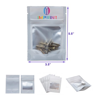 Transparent Mylar Zip Bag