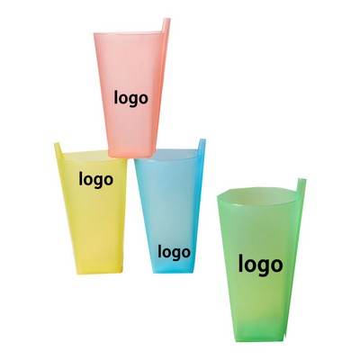 Custom PP Plastic Stackable Kids Cups Baby Feeding Sip Milk Cups