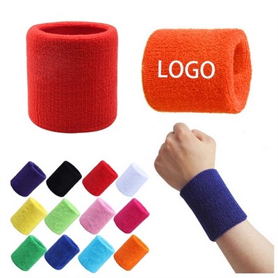 Sports Elastic Wrist Guard Breathable Sweatbands
